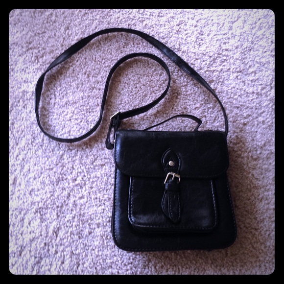 Small black crossbody bag