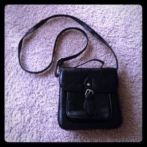 Small black crossbody bag