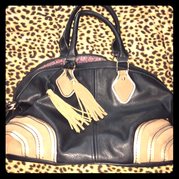 Wilson's Leather Black Handbag