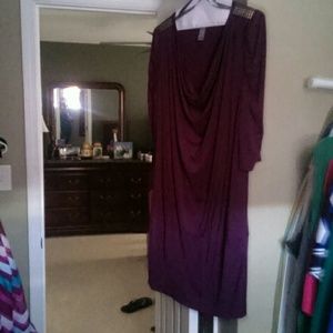 Bisou Bisou purple dress