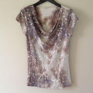 SALE💥 INC Sequined Top