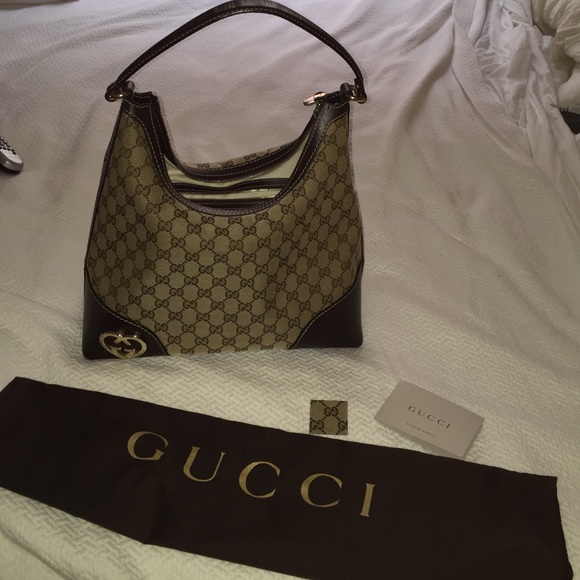 💯 authentic Gucci lovely hobo bag