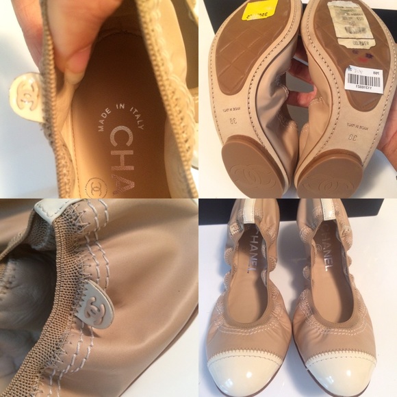 🚫 SOLD 🚫 CHANEL BALLERINES Flats sz: 38 - Picture 4 of 4