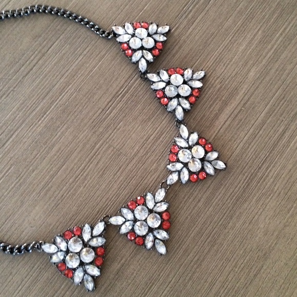 BaubleBar crystal Holly necklace