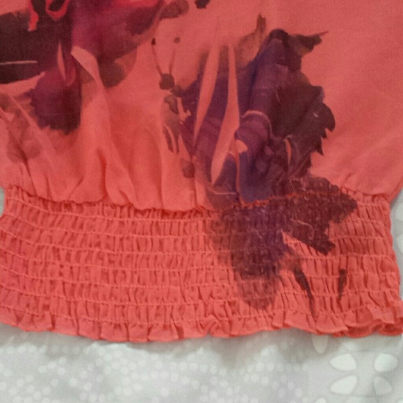 Pink sheer top - Picture 3 of 4