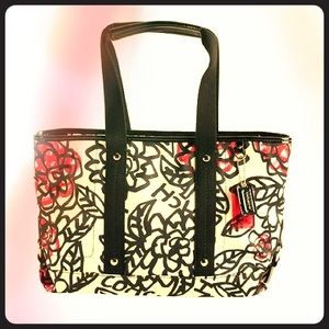 Coach Daisy Floral Graffiti Tote
