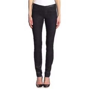 Helmut Lang Waxed Denim Leggings