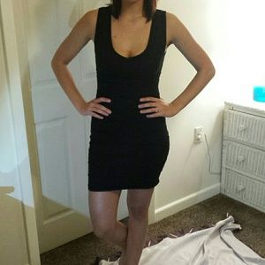 Black charlotte russe dress