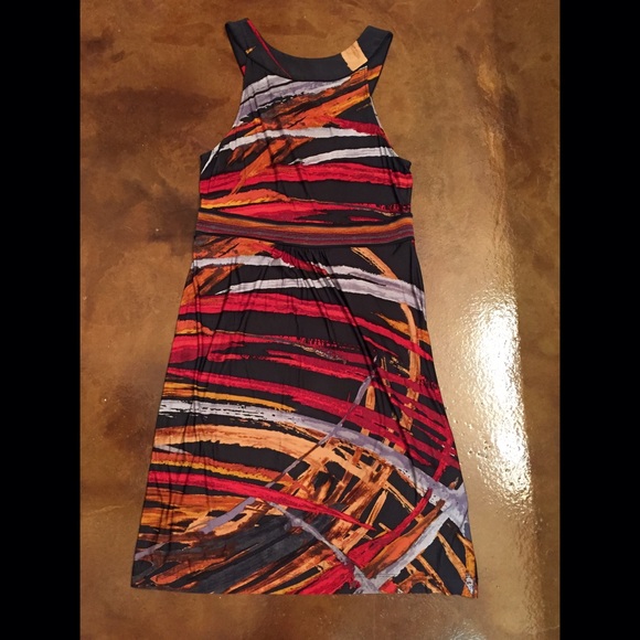 Lightweight Patterned Dress - Picture 2 of 2