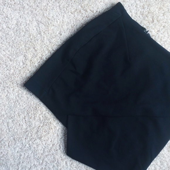 Topshop Dresses & Skirts - Topshop Black Wrap Front Skirt