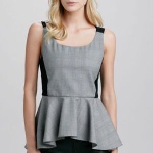 Rebecca Minkoff Sleeveless Peplum Top