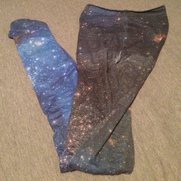 Blue galaxy tights FREE WITH ANY $25 PURCHASE