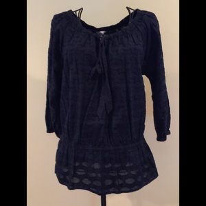 Long sleeved black top