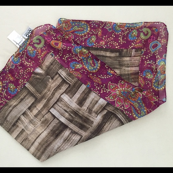 Dolce & Gabbana Woman's Silk Scarf (27" x 29") - Picture 1 of 4