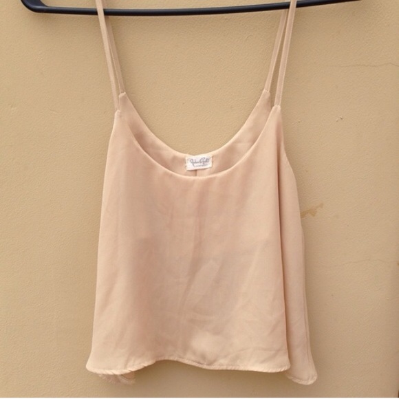 Brandy Melville Tops - Brandy Melville tan top