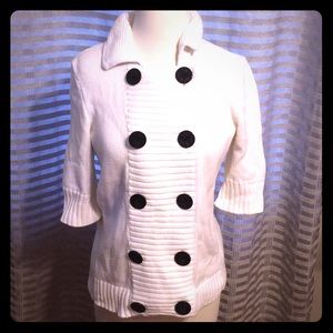 Ralph Lauren sweater: white, small