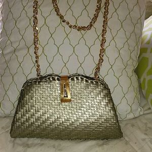 Vintage Made in Italy Basket Wicker Bag/Clutch