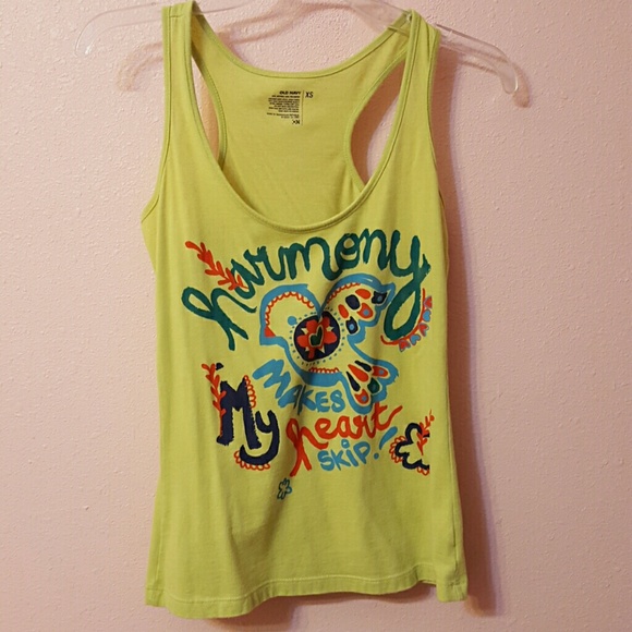 Old navy green top