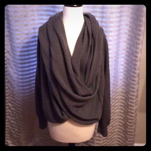 WOW Couture sweater: grey, medium