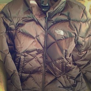 The North Face Women's Aconcagua Down Jacket-brown