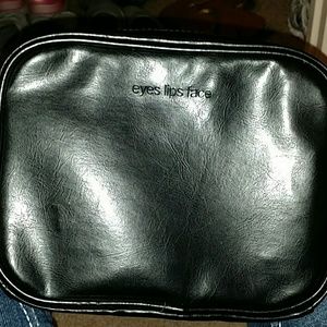 E.L.F Make Up Bag Never Used Has Pocket on inside