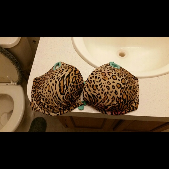 Cheetah bombshell bikini top