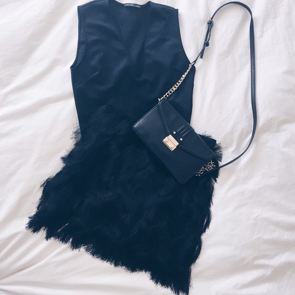 Leith Dresses & Skirts - Fringe Skirt, BR Blazer, GAP Sweater & Blouse