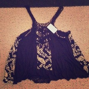 free people top. New with Tags! Size Large.