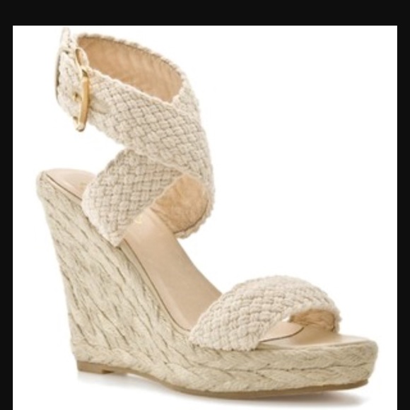 N.Y.L.A braided wedges size 10