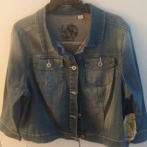 Crop Jean jacket