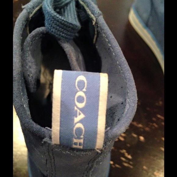 🚫SOLD🚫COACH high top sneakers NWOT. - Picture 3 of 4