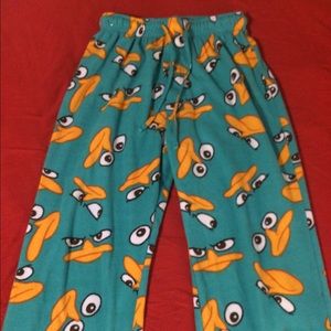 Warm Perry the Platypus pajamas
