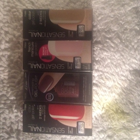 Sensationail and Kiss Other - I have 4 brand new Gel Nail polish. 4 for $18