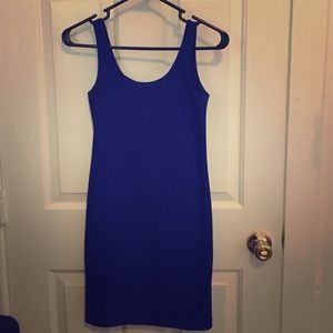 H&M royal blue jersey dress!