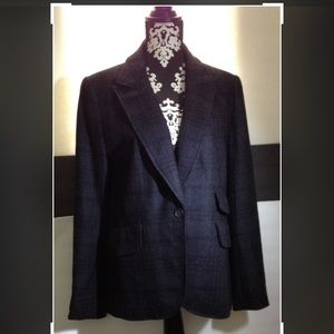 Ann Taylor LOFT Jacket blazer dark gray size 14