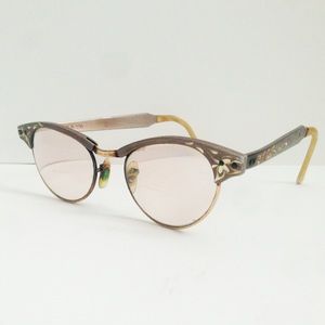 Authentic Vintage 1950s Cateye Eyeglasses Pink