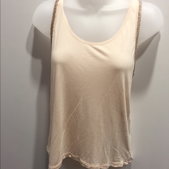 Light cream/pink tank top