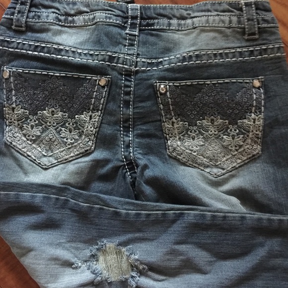 Paisley Sky bling capris size 4 - Picture 1 of 4