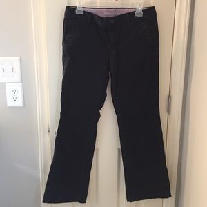Navy Blue boot cut Chino