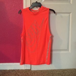Pink nike tank top