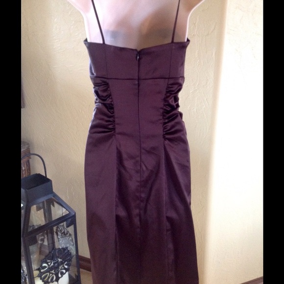 Beautiful stretchy satin Prom Dress Halloween! - Picture 2 of 3