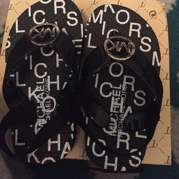 Michael Kors Baby Flip Flops