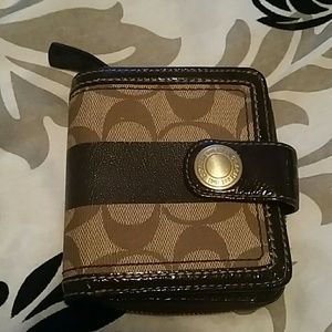 Authentic Coach wallet