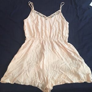 New light cream romper