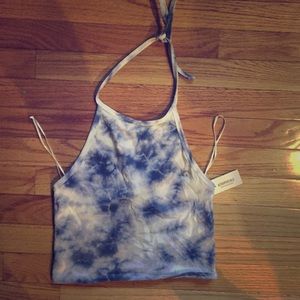 Tie dye crop top