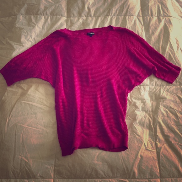Pink sweater
