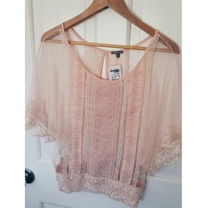 New cute embroidered batwing shirt