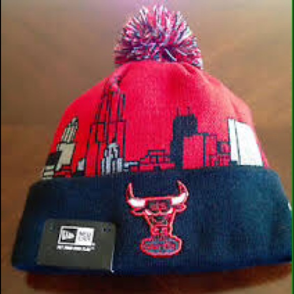 chicago bulls wooly hat