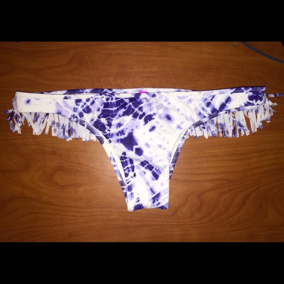 Victoria Secret- The Fringe- Itsy tie die bottoms