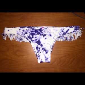 Victoria Secret- The Fringe- Itsy tie die bottoms